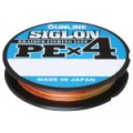 Плетёный шнур Sunline Siglon PE×4 200m (Multicolor 5C) #2/35LB