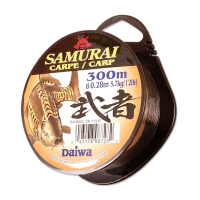 Леска монофильная Daiwa Samurai Carp SA-300C 18lb 0,35мм 300м