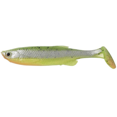Приманка Savagear LB 3D Fat Minnow T-Tail 7.5cm 5g 1шт Fluo Green Silver 61809-001