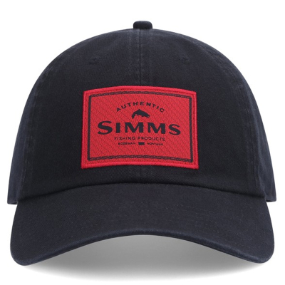 Кепка Simms Single Haul Cap, Black Red