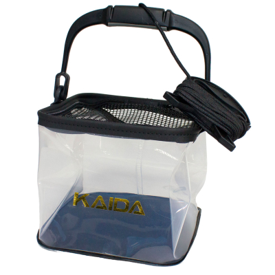 Ведро Kaida EV33-22 пвх прозрачное 22x22 см