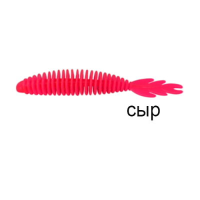 Мягкая приманка MF_pro Ribs swim 3.15" - 8см. Pink - розовый Сыр