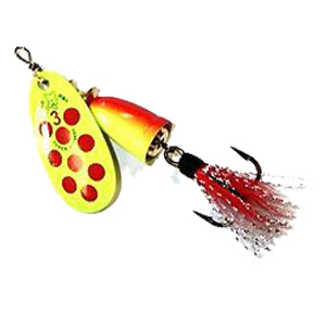 Блесна вращающаяся Blue Fox Vibrax Foxtail BFX3/CLNX