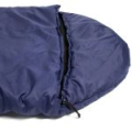 Спальный мешок с капюшоном Следопыт, 185+35х90см (+/-5%), утеплитель термофайбер 400г/м2, до -20С, цв. синий