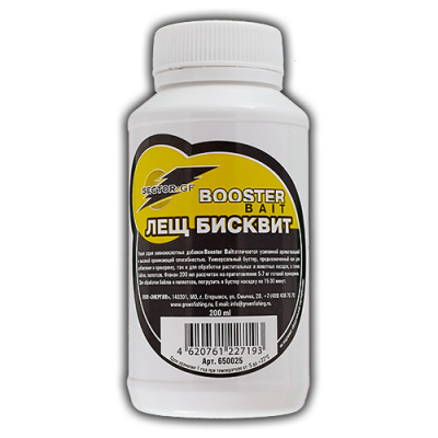 Добавка аминокисл. GF Booster Bait ЛЕЩ Бисквит 0.200л