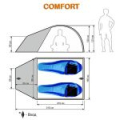Палатка Maverick COMFORT два плюс