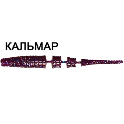 Силиконовая приманка Crazy Fish Polaris 3" 24-68-98-6 кальмар цв. Space