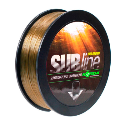Леска Korda Subline Brown 0,30мм 1000м SUB10B