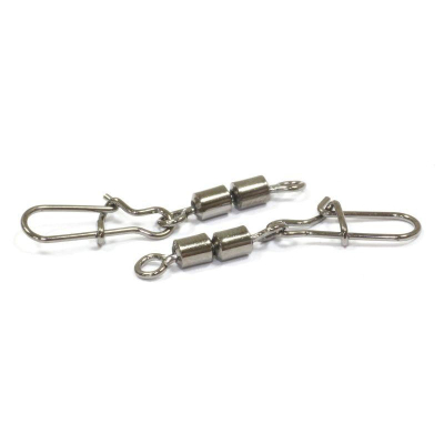 Вертлюг цилиндр двойной с застёжкой duo-Lock № 6х1 12кг. Bz 1000шт