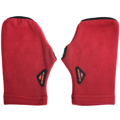 Варежки флисовые Alaskan Small Mittens Бордовый р.XL