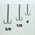 Двойной крючок Hanzo Double Hook Super Long №1/0 уп.10 шт. DHSL-1/0