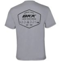 Футболка с коротким рукавом BKK Short Sleeve T-Shirt-Legacy (F-SA-1246) M #Grey