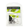 Джиг-головка Yoshi Onyx Jig Bros Аспирин, 7гр, 5 шт. (крючок Gamakatsu)