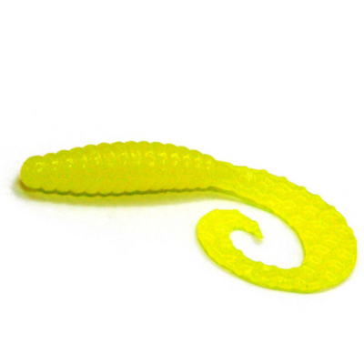 Силиконовая приманка Bait Breath Curly Grub 2.5" цв. #Ur21