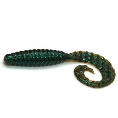 Силиконовая приманка Bait Breath Curly Grub 2.5" цв. #Ur28