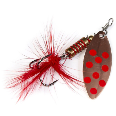 Блесна вращающаяся Lucky John Spin-X Long 04 9,0гр. цв. CR