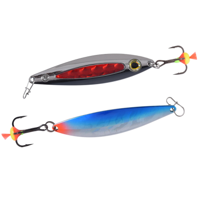 Блесна вертикальная EcoPro Killka 65мм 15гр. цвет BIB/RF