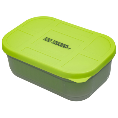 Коробка рыболовная для прикормки и насадки с крышкой Feeder Concept Feeder Bait Box 170×115×65 (FC206-001)
