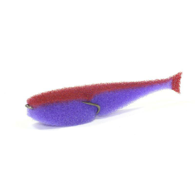Поролоновая рыбка Lex Classic Fish CD 7 LRB (сиреневое тело/красная спина/красный хвост) CF07CD-LRB