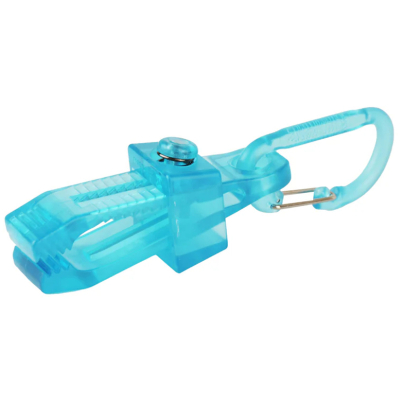 Прищепка с карабином Stream Trail Hung Up S Skeleton Blue