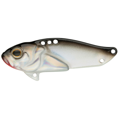 Блесна-Цикада Strike Pro Cyber Vibe 40, 40 мм, 6,6 гр, цвет: Black Back Silver (JG-005B#A010-EP)