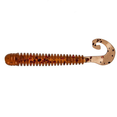 Силиконовая приманка Helios Credo Long Body 2,95"/7,5 см Rusty Gold 12шт. (HS-9-006)