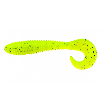 Твистер Mottomo Flasher 7,5см Chartreuse Pepper 5шт.