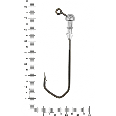 Мормыш Джиг не крашеный Шар 6 гр, кр-к VD-079 GNB-079-7/0-06(25)