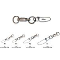 Вертлюжок с застёжкой Jackson Ball Bearing Cross-Lock Swivel #0