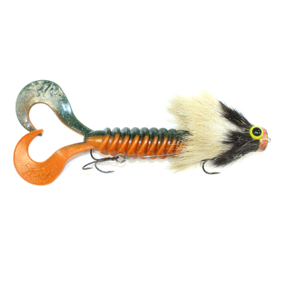 Приманка RSK Fishing MAUS XXL (диаметр головы 25 mm) 25см 98гр тело цвет 028 черно-песочная голова