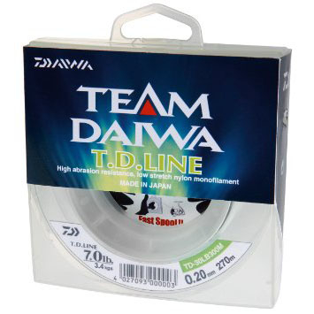 Леска Daiwa Team Line Green 270м 0.30мм