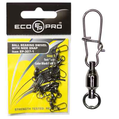 Вертлюг с застежкой EcoPro EP-307-2 -10шт