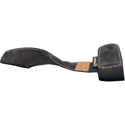 Напальчник Barracudoff с резинкой из замши Черный размер XL