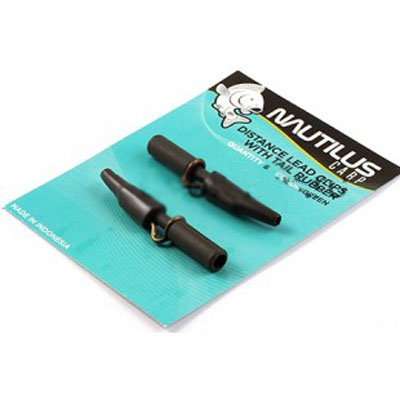 Клипса безопасная Nautilus Distance Lead Clips With Tail Rubber