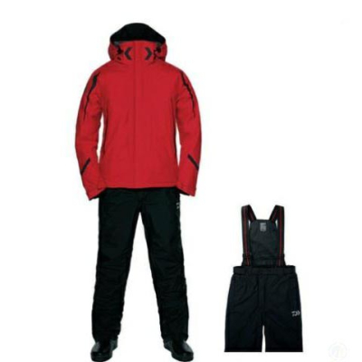 Костюм утепленный Daiwa DW-3402 красный размер 3XL