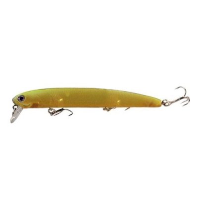 Воблер HMKL K-0 WakeMinnow Salt Ver 115F цв. Chartreuse gold Holo