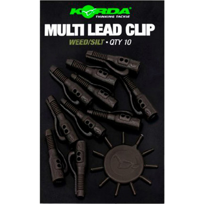 Клипса безопасная Korda Lead Clip Pin Weed/Silt