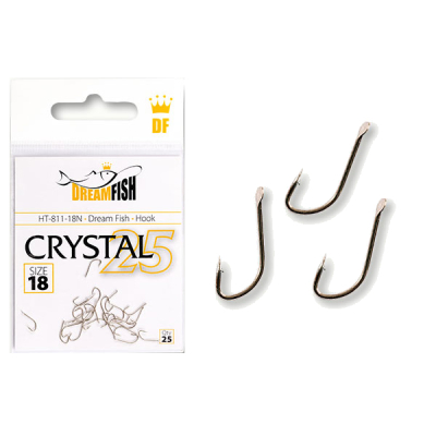 Крючки DreamFish Crystal N #6 25 шт/уп
