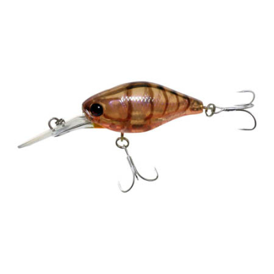Воблер Jackall DD Chubby 38F цв. Brown Suji Shrimp