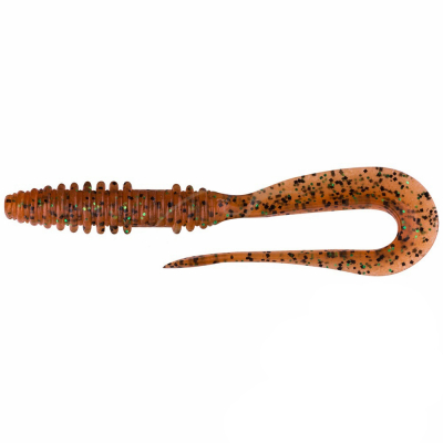 Приманка силиконовая Keitech Mad Wag 4.5" EA#01 Orange Pepper
