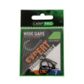 Крючки карповые Carp Pro Wide Gape № 8 тефлоновое покрытие