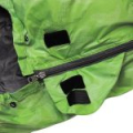 Спальный мешок пуховый Premier Fishing 210х80см (t-20C) зеленый (PR-SB-210x80-G)