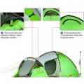 Туристическая палатка World of Maverick IDEAL Comfort 300 Alu