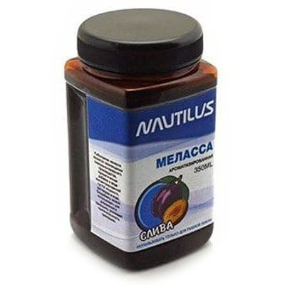 Меласса Nautilus ароматизированная Слива 350мл*