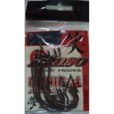 Офсетный крючок Denso Conical Hooks Baitholder № 6
