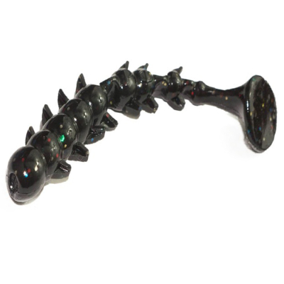 Силиконовые приманки Русская Фишка Сатана, Креветка 10 см (Цвет 13, Космос)