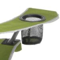 Кресло складное Nisus, 140 кг (ст.труба д19) зеленый ромб, с чехлом (T-N-249-GR)