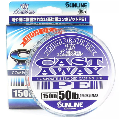 Шнур плетеный Sunline Cast Away PE HG 150m #50LB