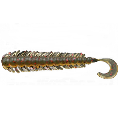 Твистер Merega Bubble Slug-mag 50мм цвет M55, креветка (уп.8 шт)