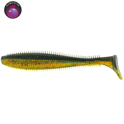 Силиконовая приманка Fox Rage Spikey Shad Ultra Bulk 4.75"/120mm цв. Dark Oil (NSL1292)
